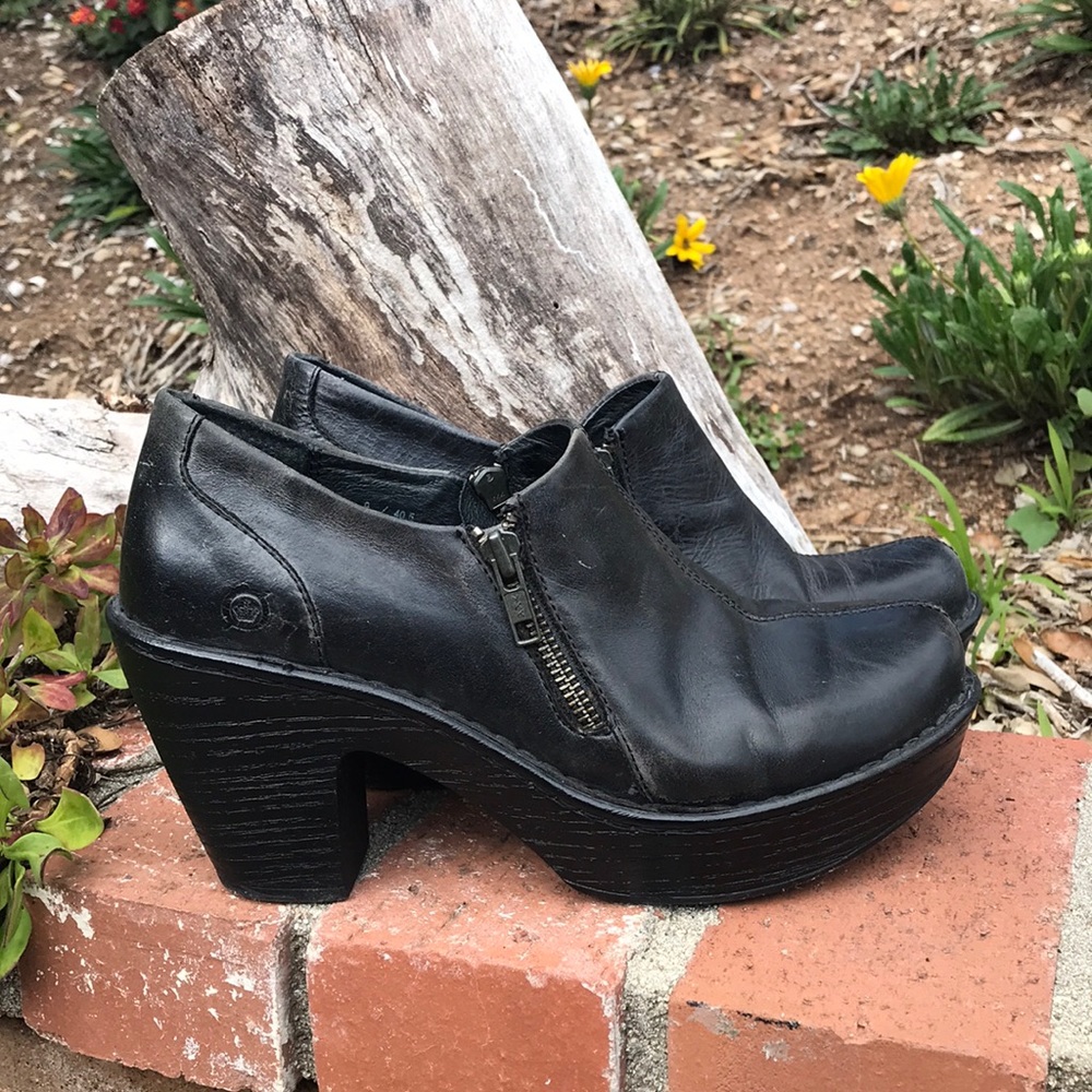 Black booties